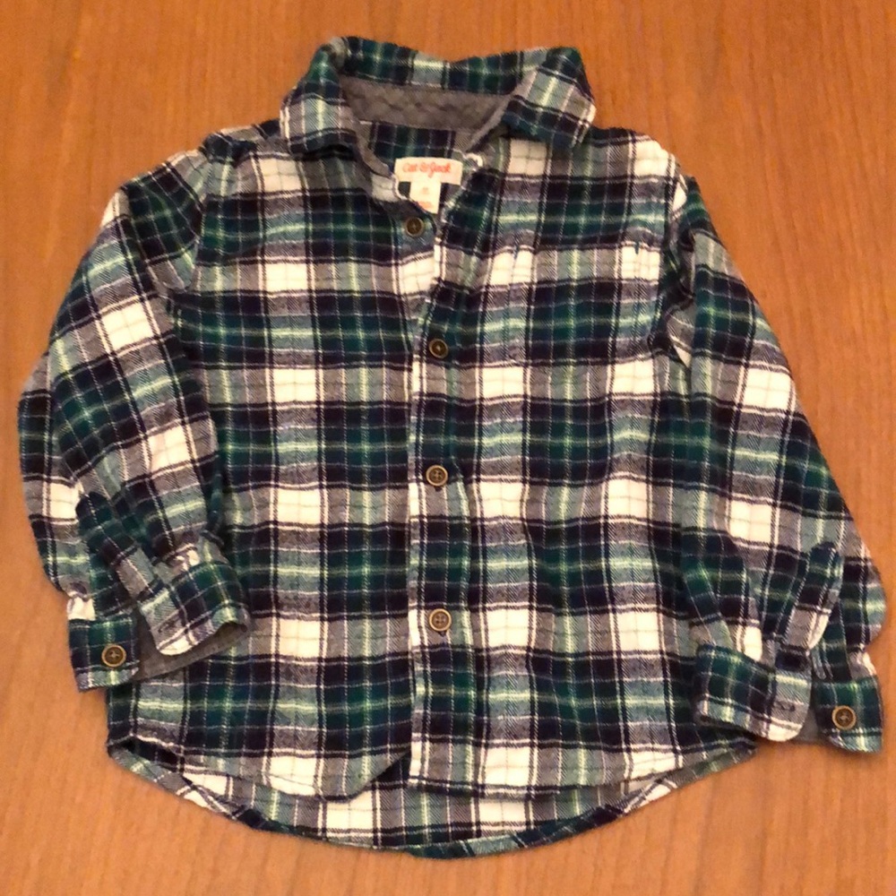Flannel plaid shirt